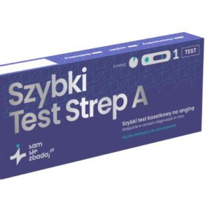 Test Strep A - angina paciorkowcowa, ból gardła, wynik w 5 min